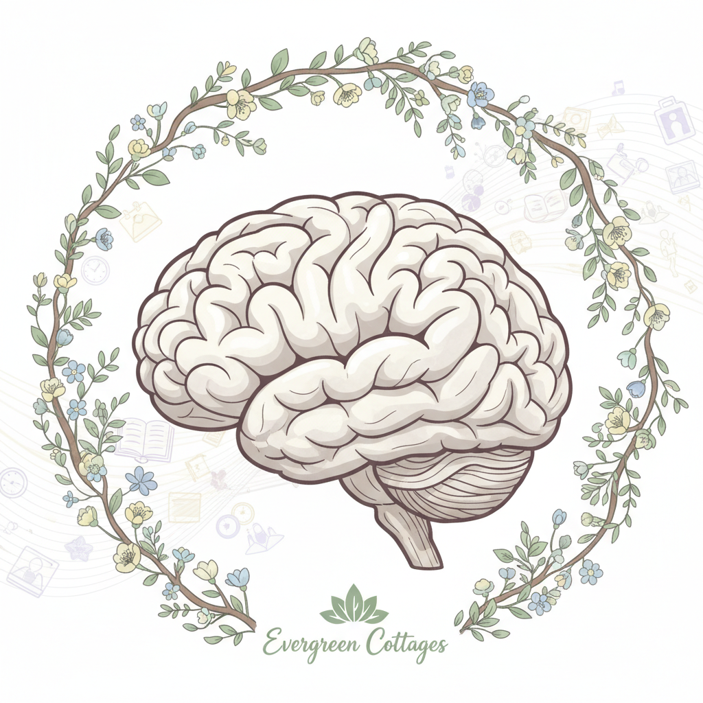 When does memory & overall brain activity starts declining?
